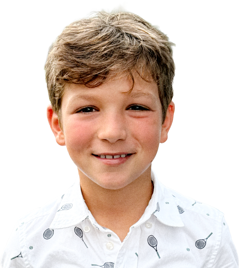 Maxim Martinašević, twelve-year-old tennis player from Belgrade